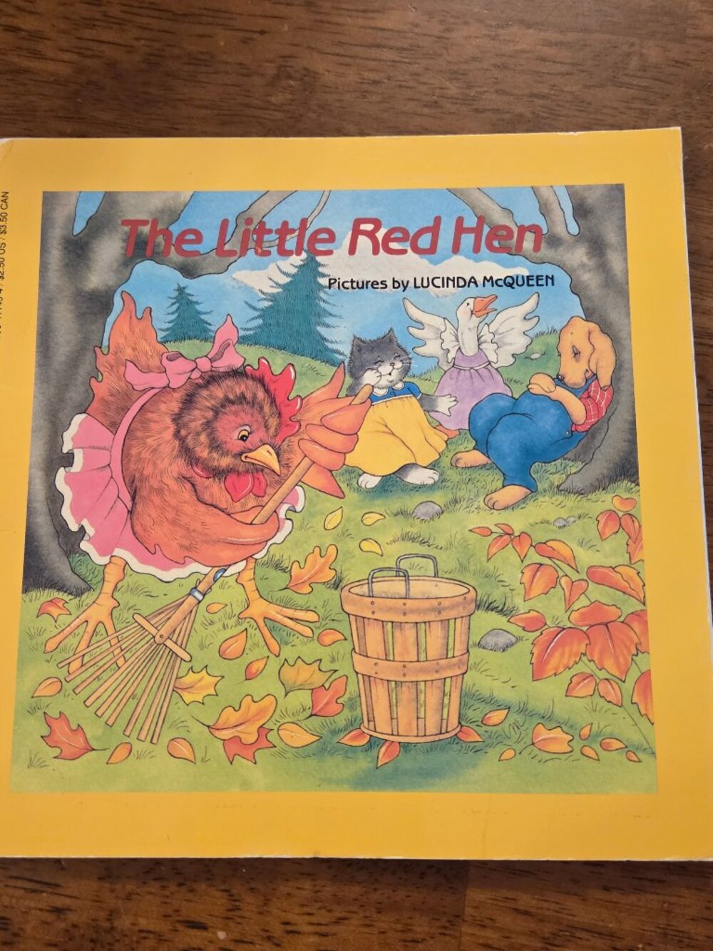 📕5/$10📕The Little Red Hen Scholastic Paperback Picture Book Illustrated